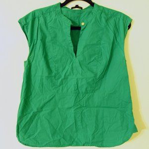 Cotton Cap Sleeve Top Petite J. Crew